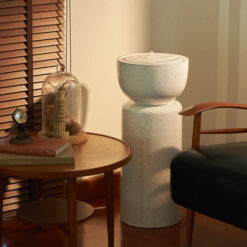 น้ำล้น รุ่น  MINI L03 พร้อมแท่นกลม50